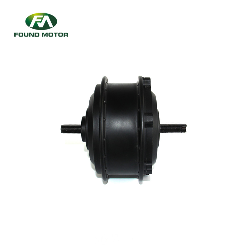 36V 350W geared brushless electric front drive hub motor for electric bike